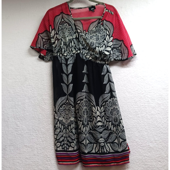 MOSSIMO Lined‎ DRESS WOMEN'S Medium SHORT SLEEVES - Picture 1 of 10